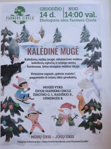 Kalėdų mugė ūkyje @ Farmers Circle